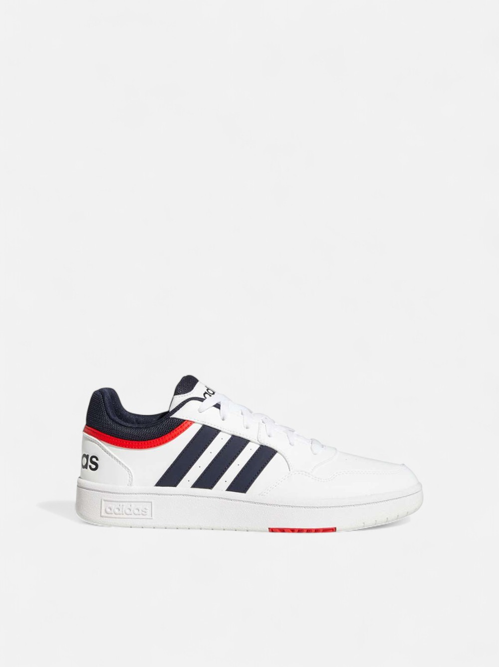 ADIDAS HOOPS 3.0 FTWWHT/LEGINK/VIVRED