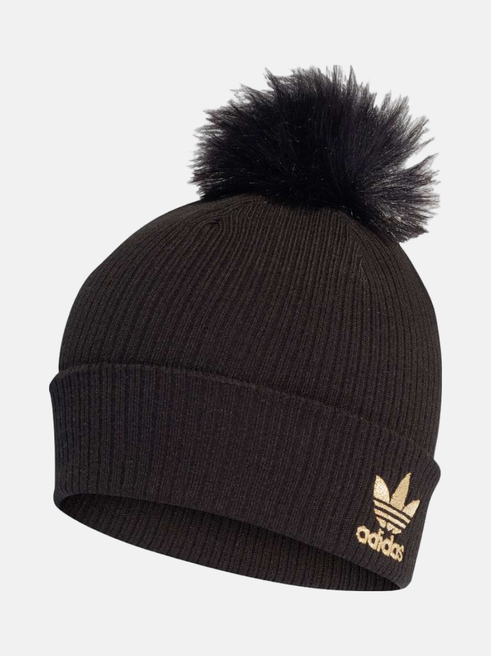 GORRO ADIDAS POMPOM BLACK/METTAL