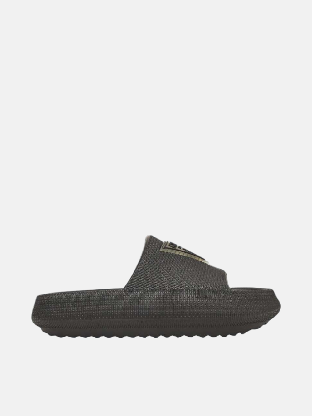 CHINELOS GUESS RUBBER SLIPPERS JBLK