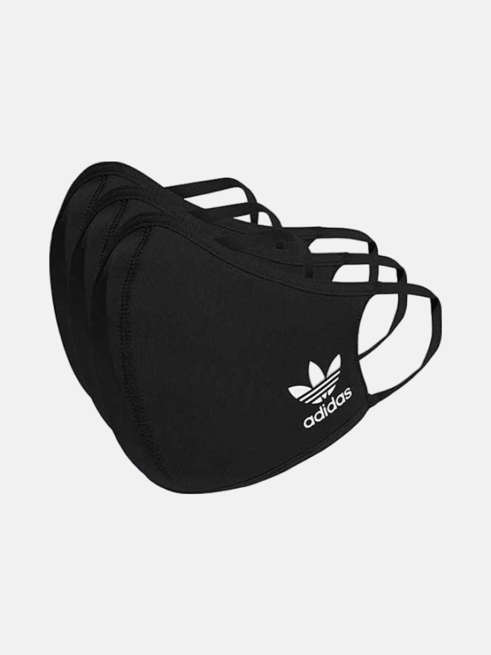 PACK 3 MÁSCARAS ADIDAS BLACK