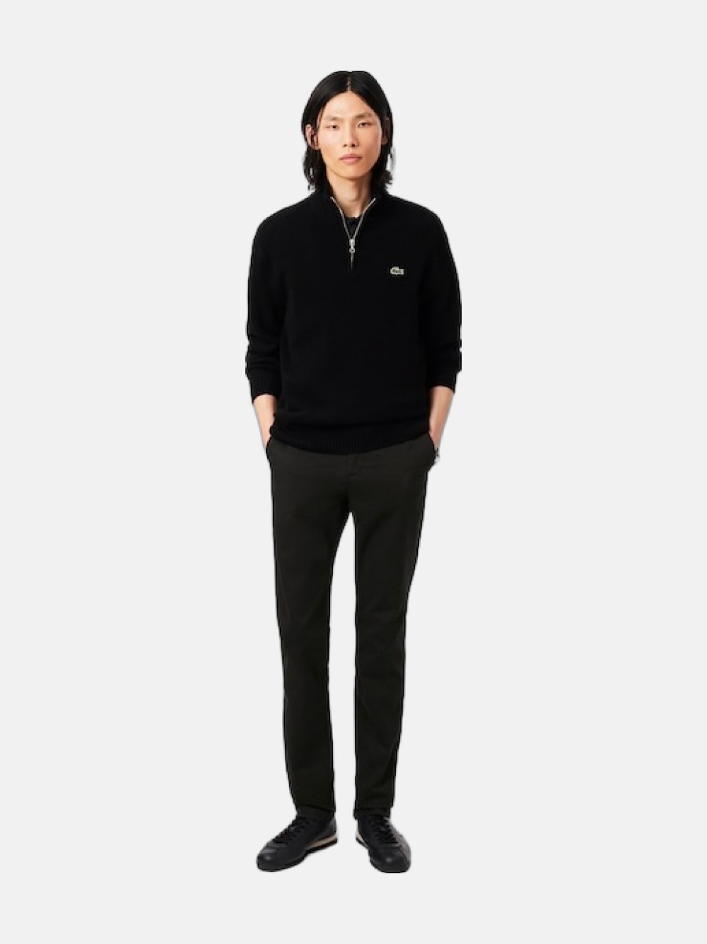 CALÇAS LACOSTE CHINOS NOIR