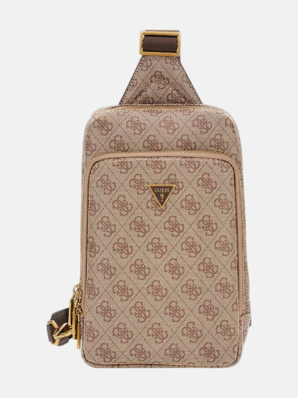 BOLSA GUESS MILANO BEIGE/BROWN