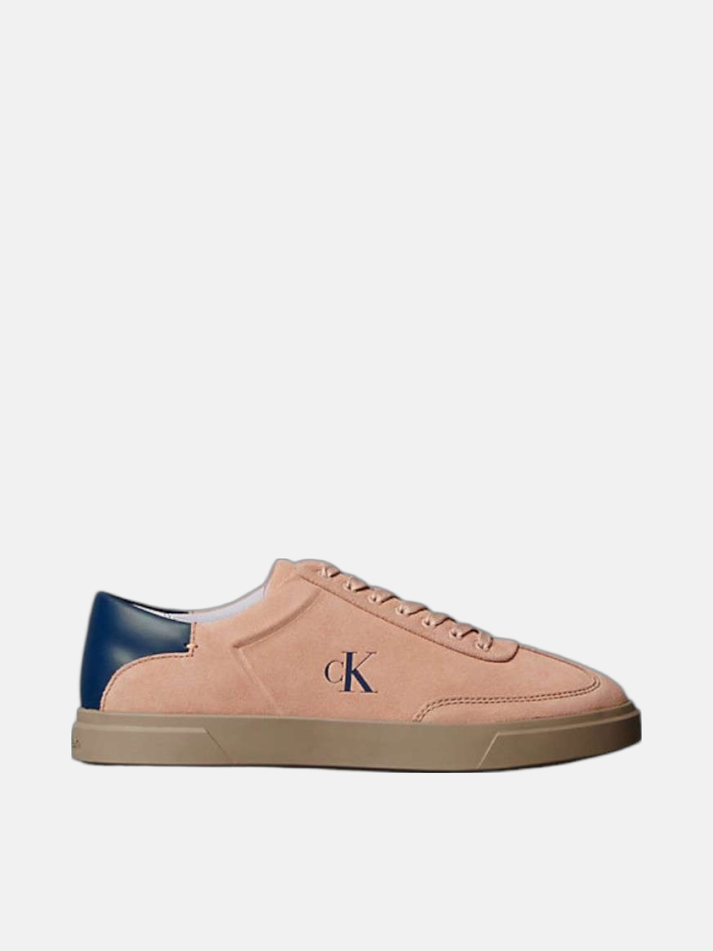 CALVIN KLEIN LOW PRO CUPS LACE UP SUE MIX