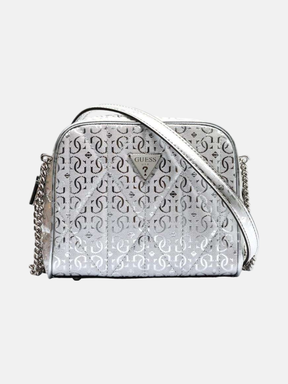 MALA GUESS ALDINA CAMERA SILVER