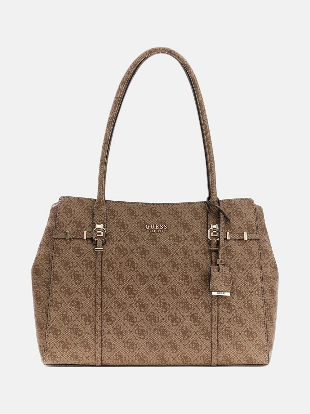 MALA GUESS LEONA LOGO 2 COMP TOTE