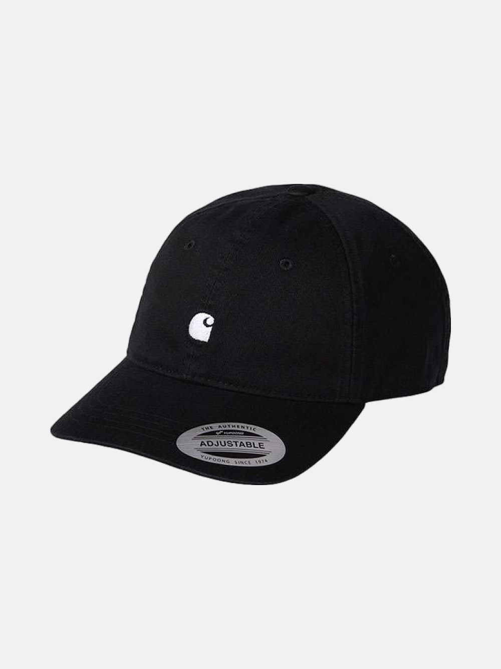 BONÉ CARHARTT WIP MADISON LOGO BLACK/WHITE