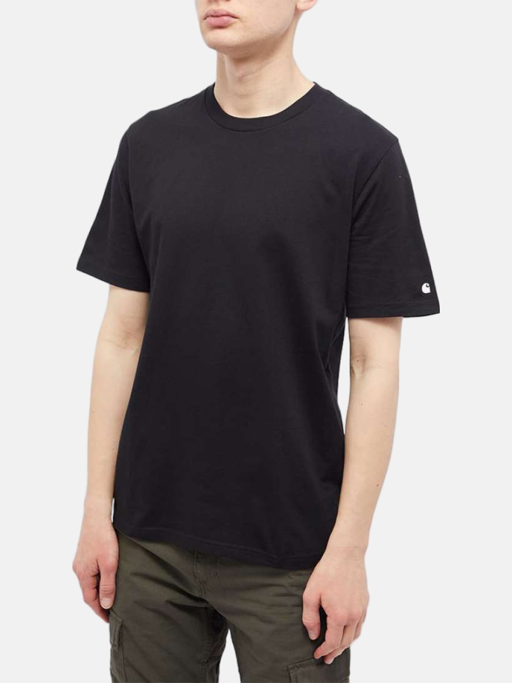 TSHIRT CARHARTT WIP BASE BLACK/WHITE