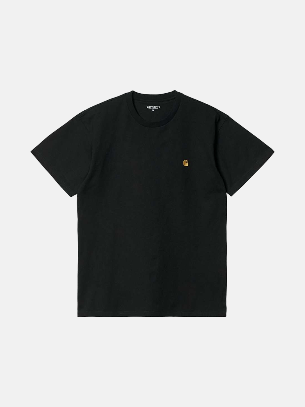 TSHIRT CARHARTT WIP CHASE BLACK/GOLD