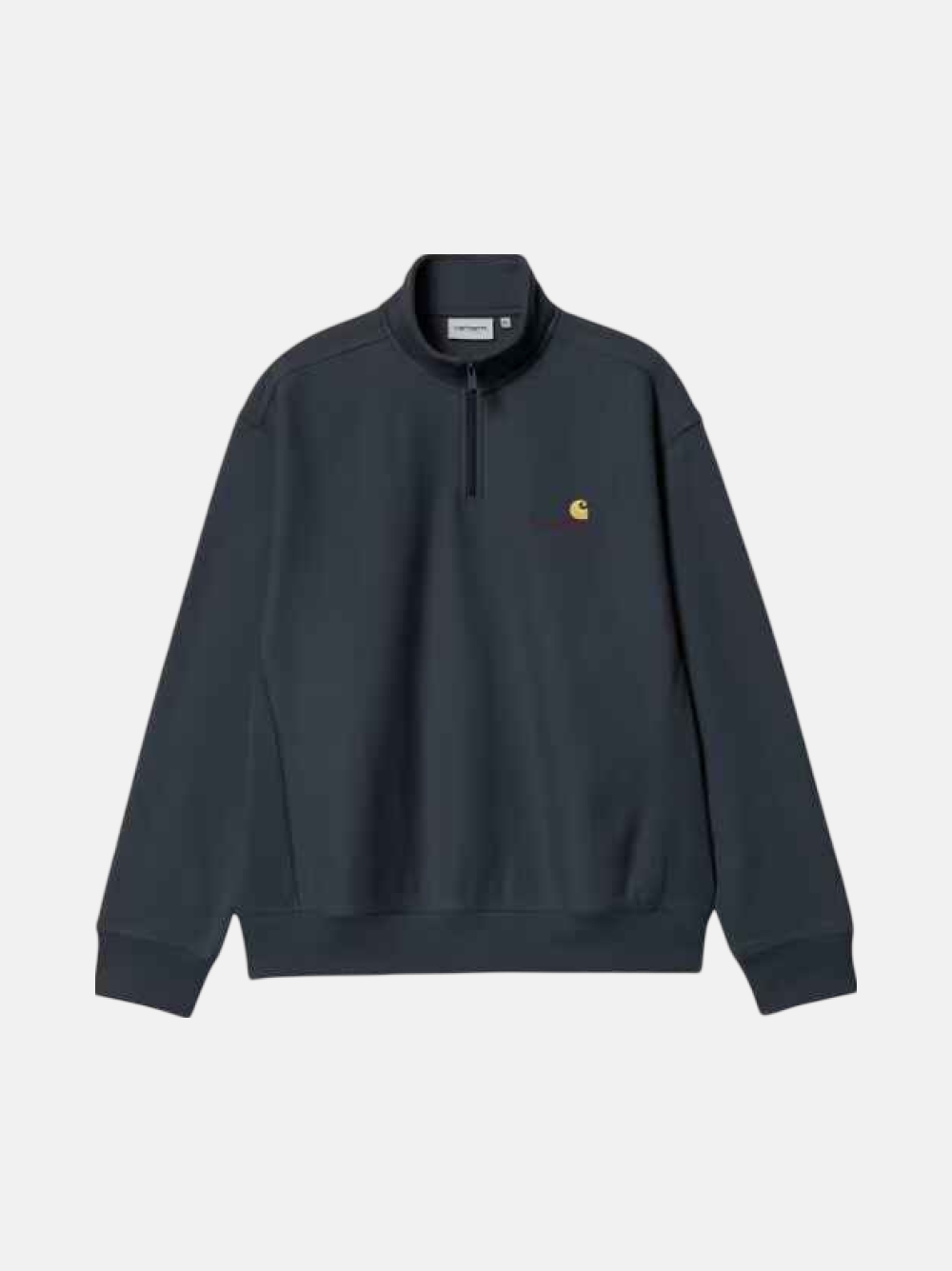 SWEATSHIRT CARHARTT WIP AMERICAN SCRIPT HALF ZIP