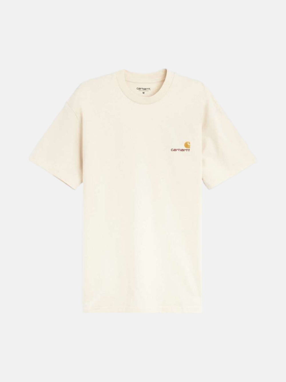 TSHIRT CARHARTT WIP AMERICAN SCRIPT NATURAL