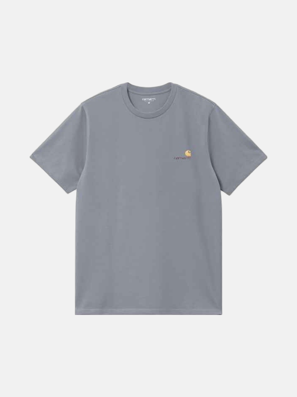 TSHIRT CARHARTT WIP AMERICAN SCRIPT SHADY BLUE