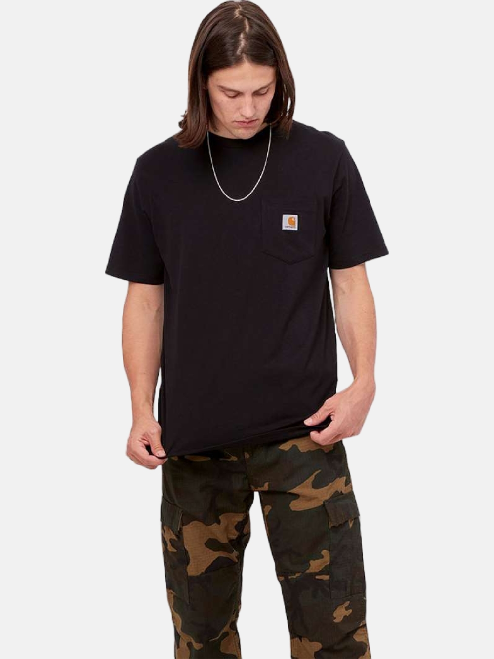 TSHIRT CARHARTT WIP POCKET BLACK