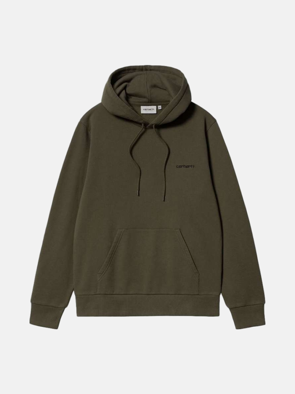 HOODIE CARHARTT WIP SCRIPT EMBROIDERY CYPRESS/BLACK