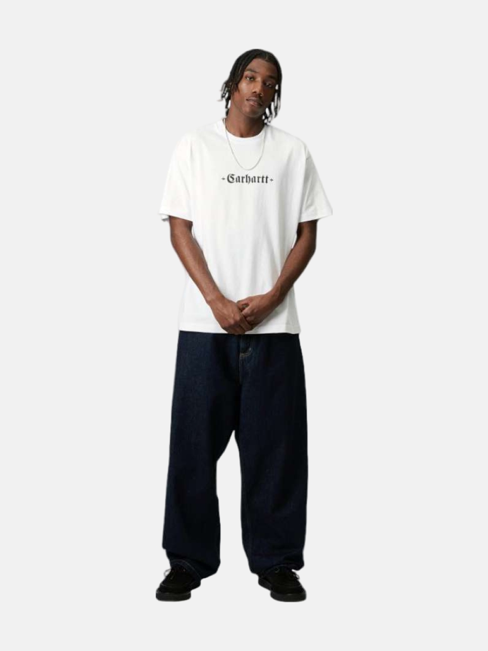 TSHIRT CARHARTT WIP GREATEST HITS WHITE/BLACK