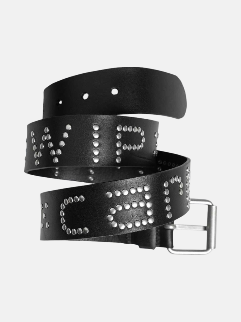 CINTO CARHARTT WIP SCRIPT STUDS BLACK/SILVER