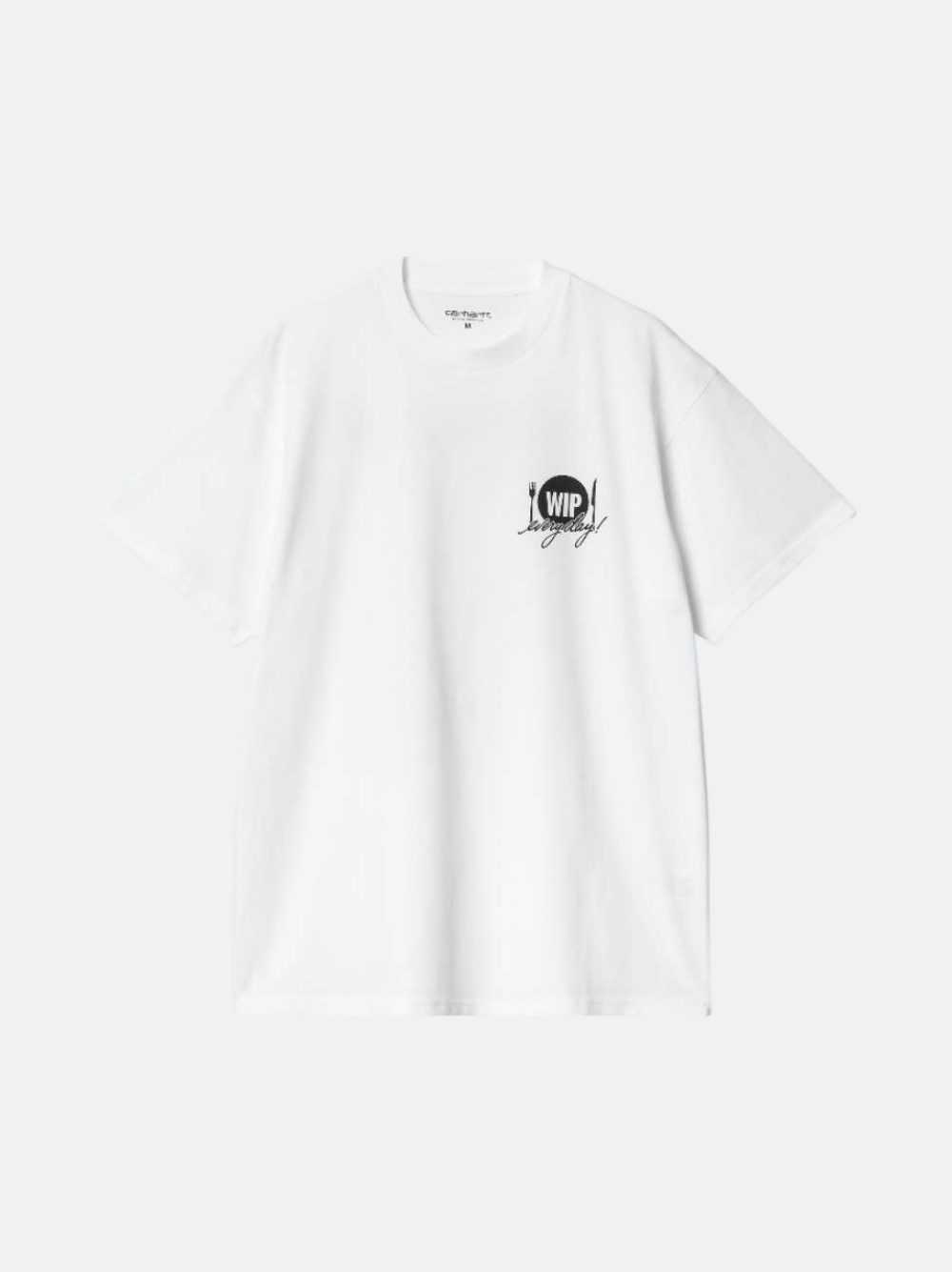 TSHIRT CARHARTT WIP CATALOGUE WHITE/BLACK