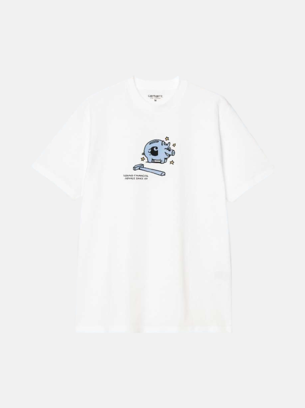 TSHIRT CARHARTT WIP PIGGYBANK WHITE