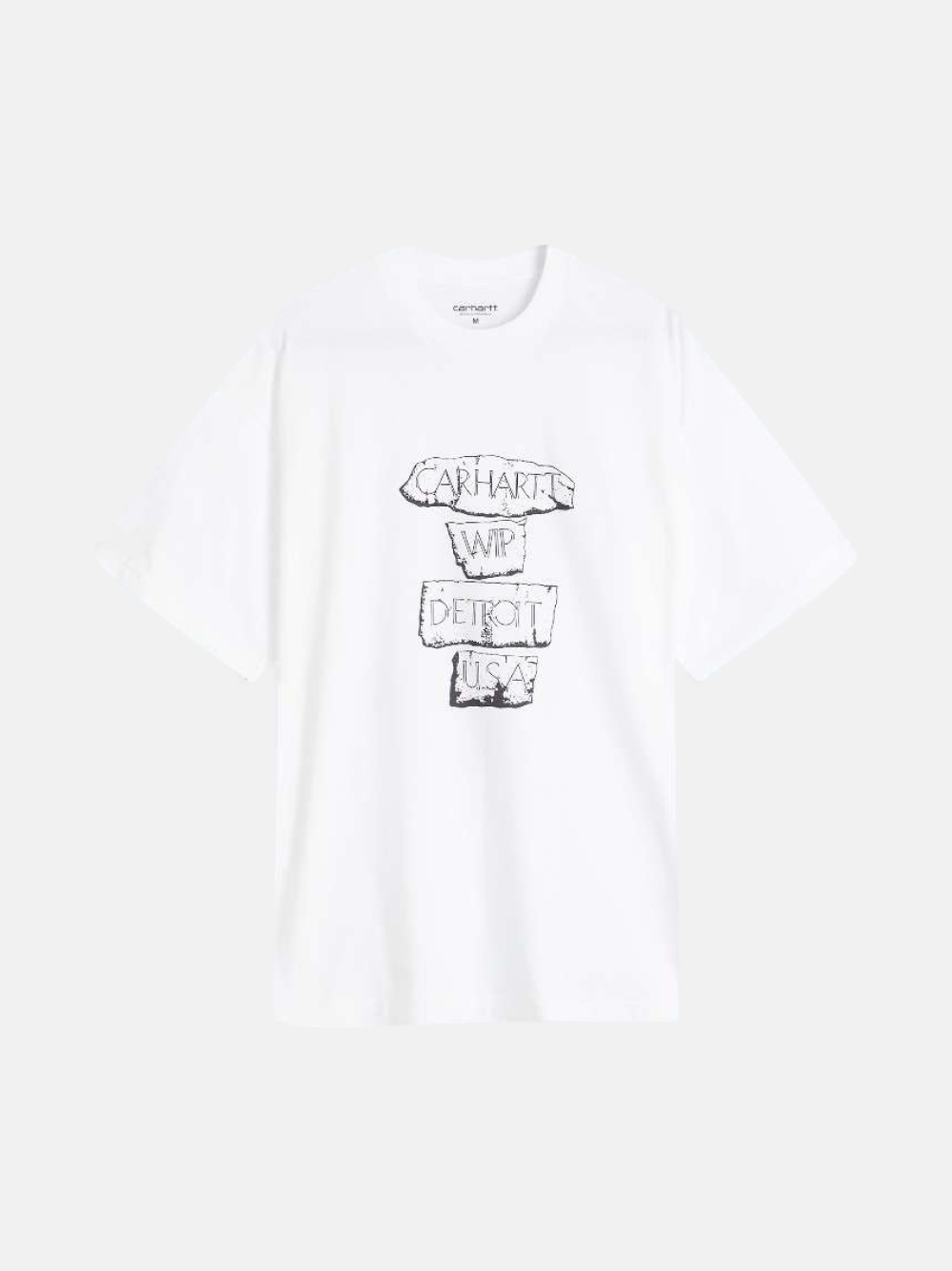 TSHIRT CARHARTT WIP MASTERPIECE WHITE