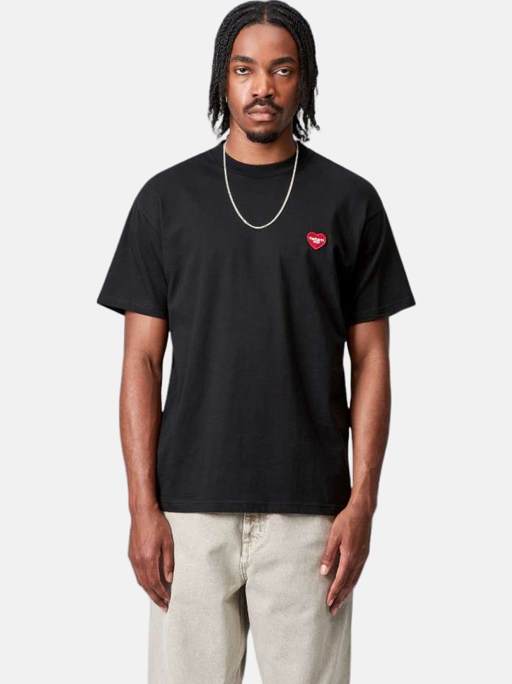 TSHIRT CARHARTT WIP HEART II HARTY BLACK