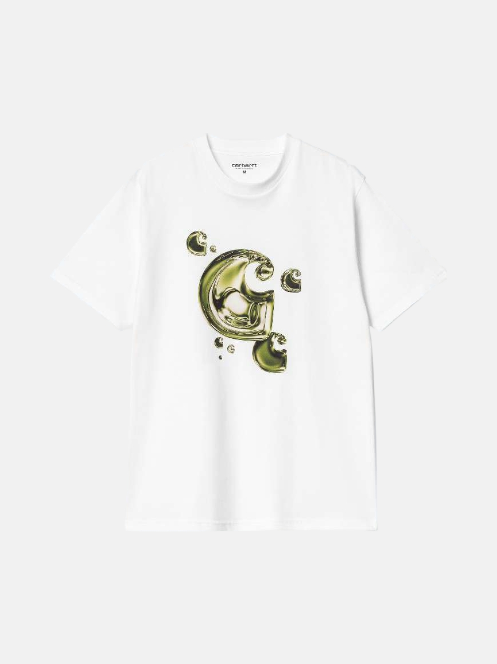 TSHIRT CARHARTT WIP SOLAR CHROME WHITE