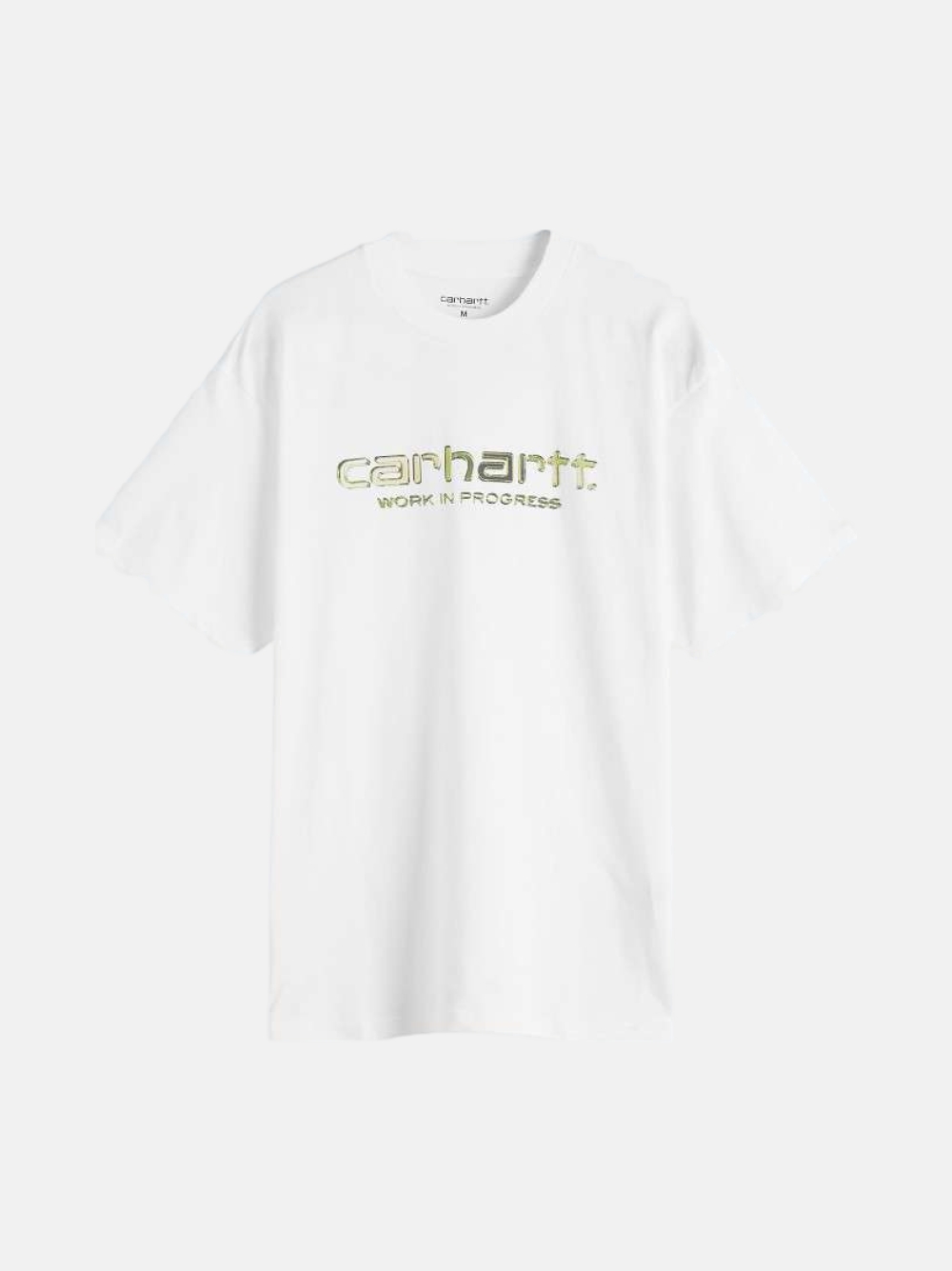 TSHIRT CARHARTT WIP SOLAR CHROME SCRIPT WHITE
