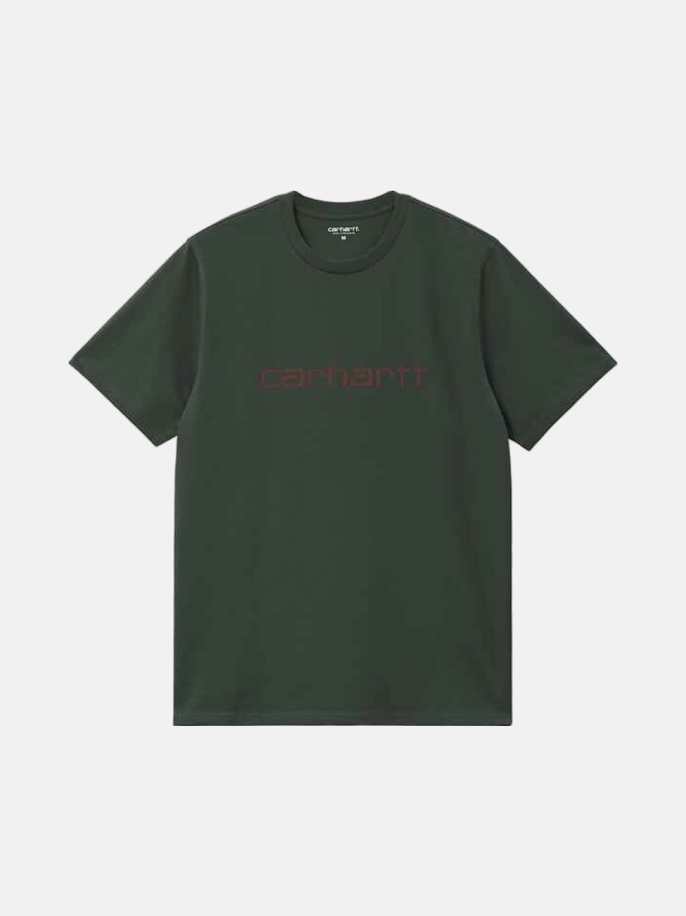 TSHIRT CARHARTT WIP SCRIPT DARK SCARAB/PALISANDER