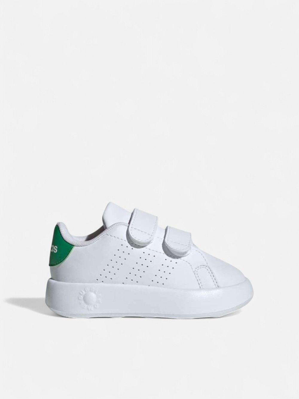 ADIDAS ADVANTAGE FTWWHT/FTWWHT/GREEN