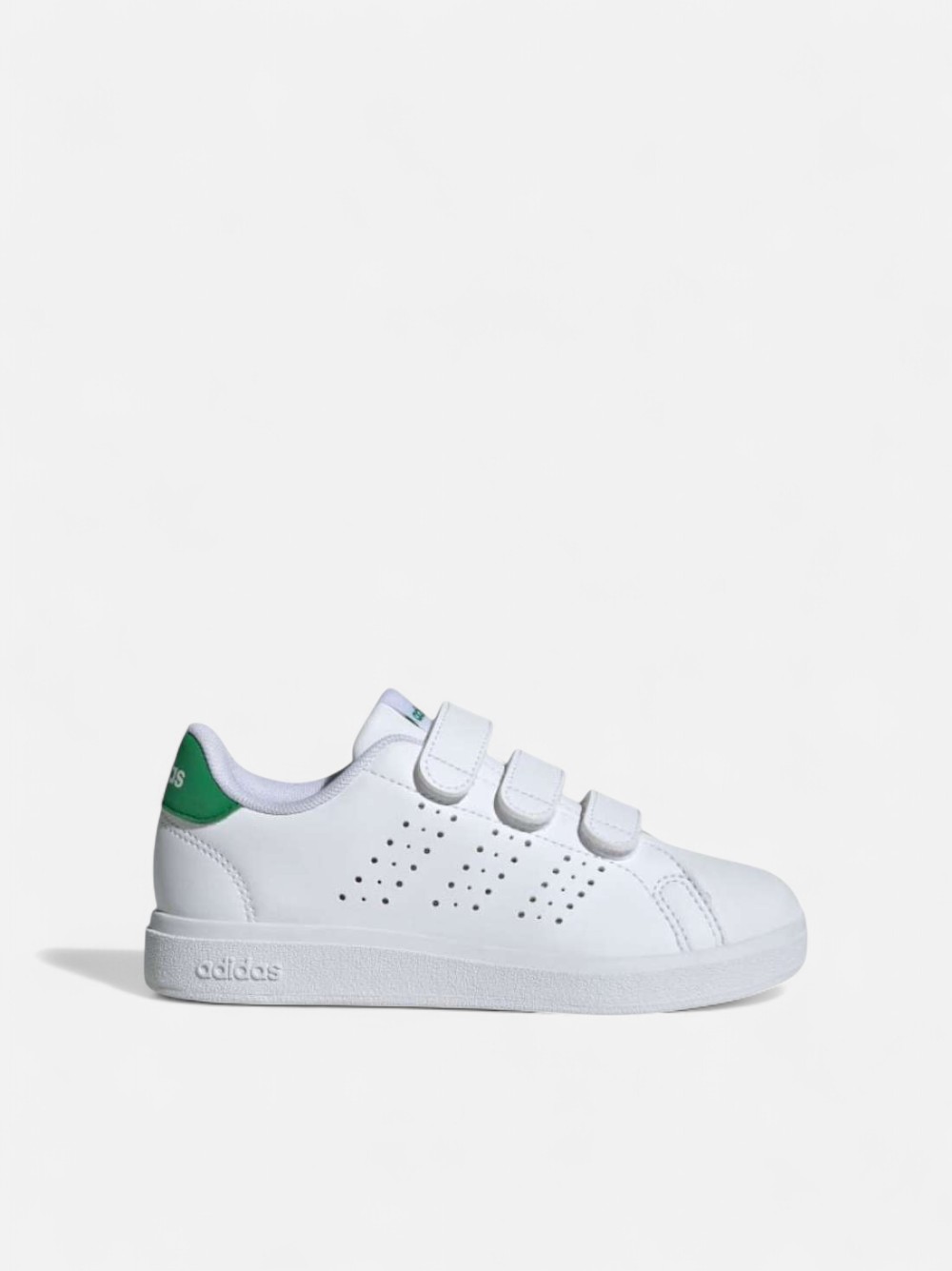 ADIDAS ADVANTAGE FTWWHT/FTWWHT/GREEN