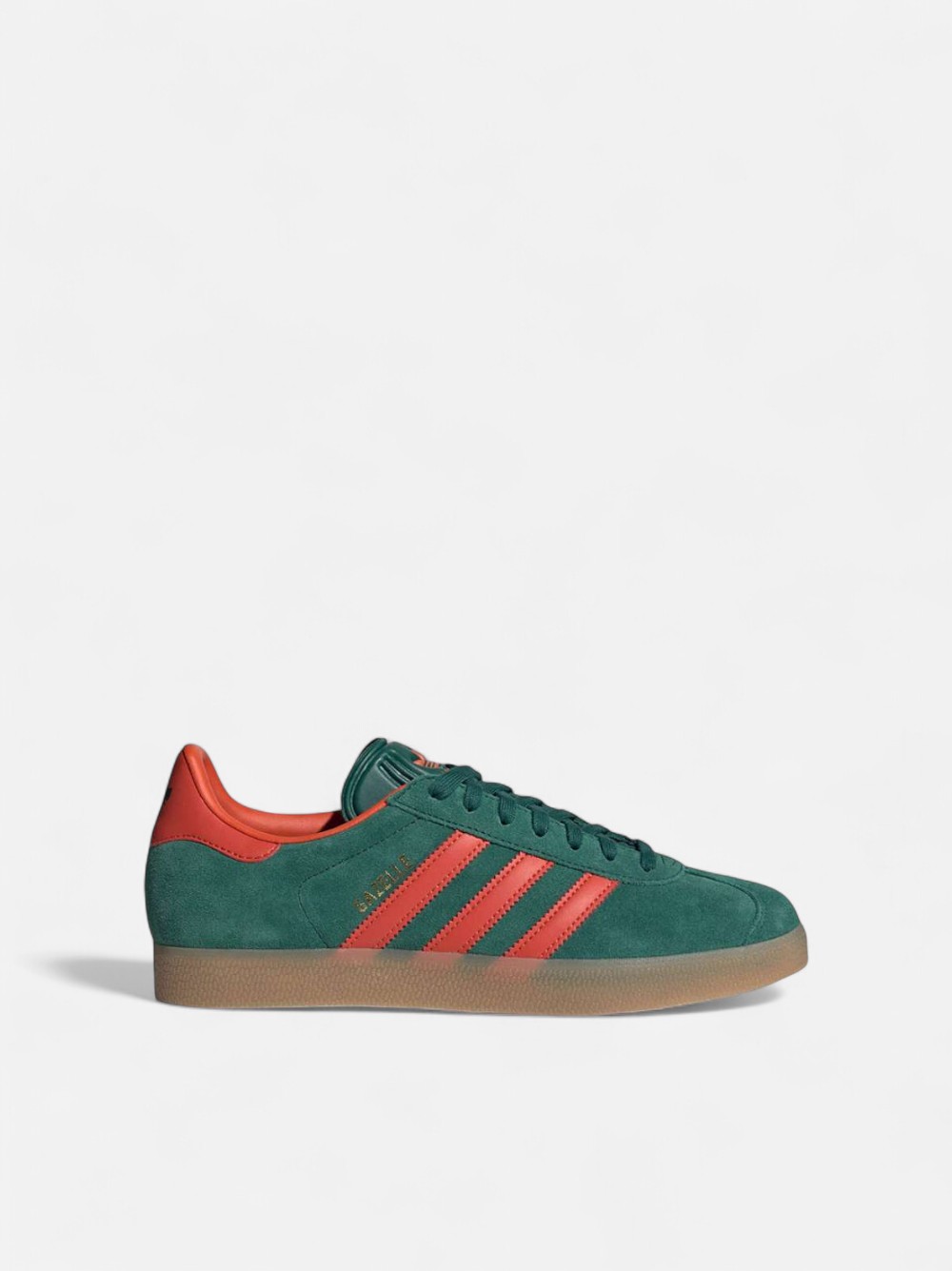 ADIDAS GAZELLE GREEN/PRERED/GUM
