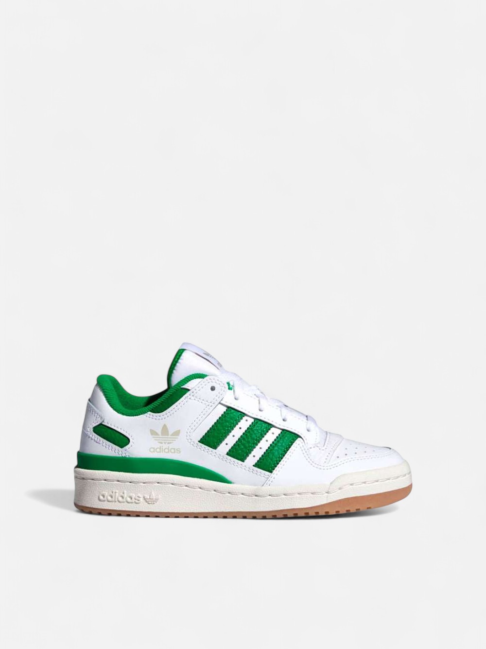 ADIDAS FORUM LOW CL J FTWWHT/GREEN/CLOWHI