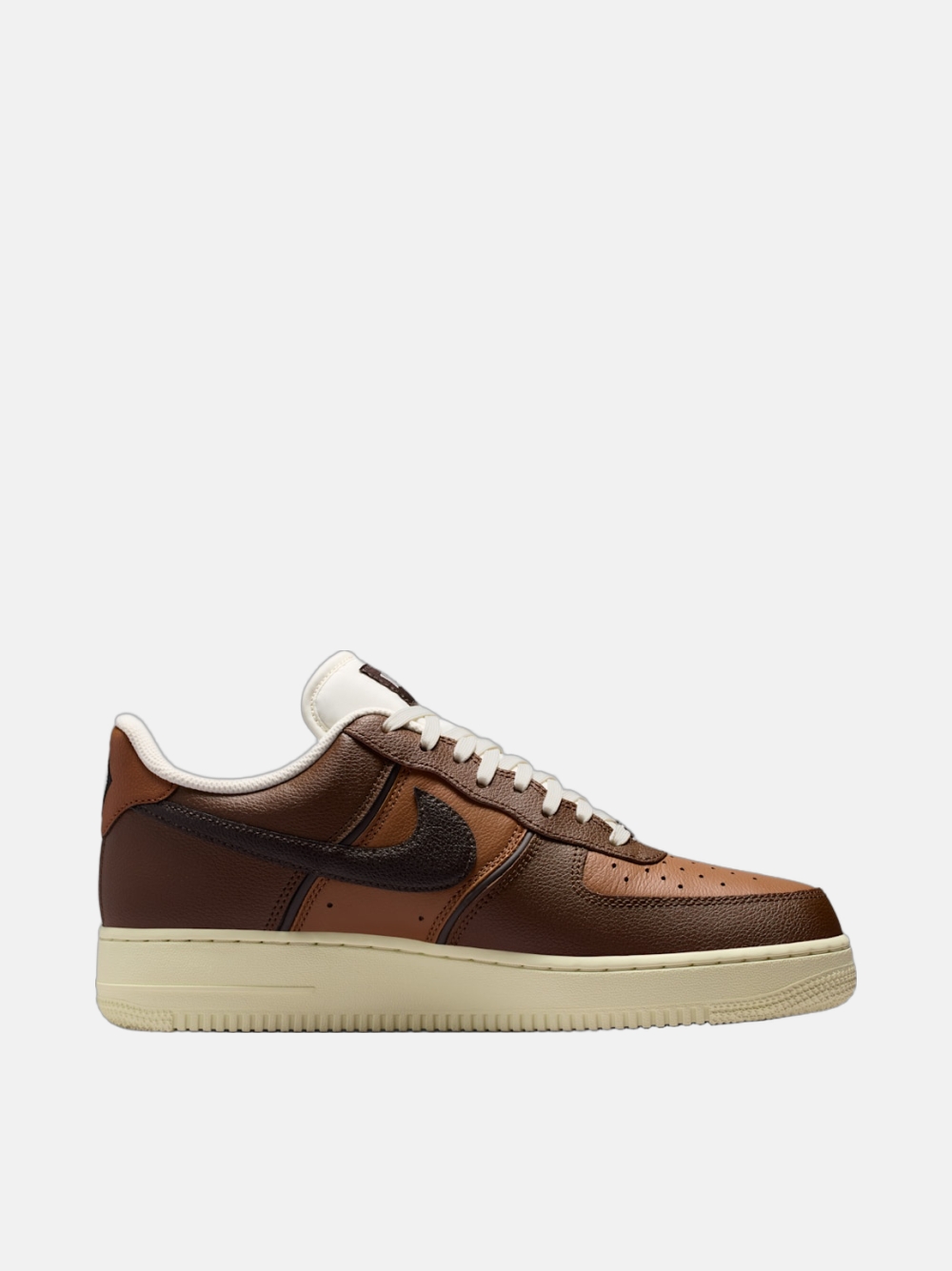 NIKE AIR FORCE 1 BROWN/WHITE