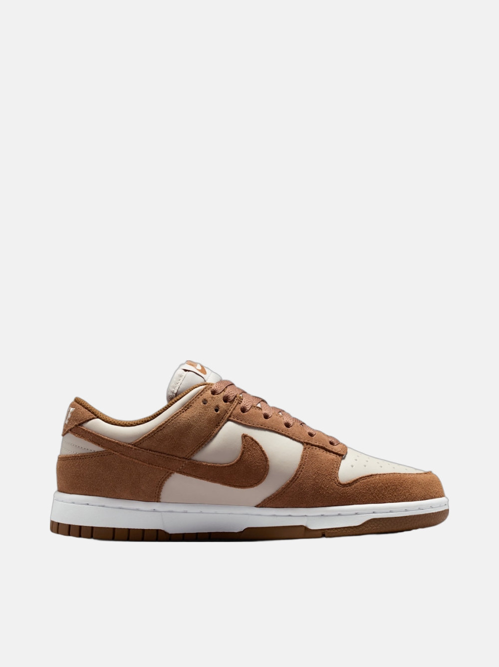 NIKE DUNK LOW BROWN/WHITE