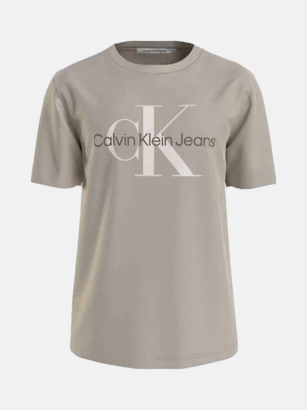 TSHIRT CALVIN KLEIN SEASONAL MONOLOGO LUNAR ROCK