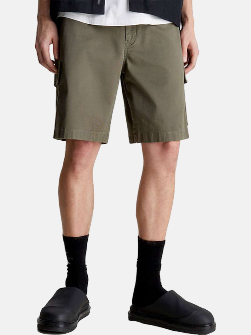 CALÇÕES CALVIN KLEIN CARGO DUSTY OLIVE