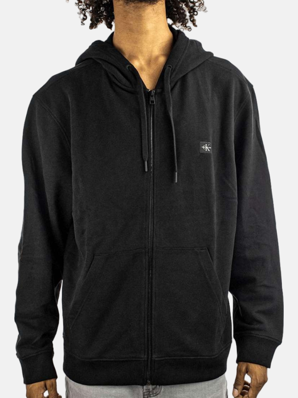 CASACO CALVIN KLEIN WOVEN CK BLACK