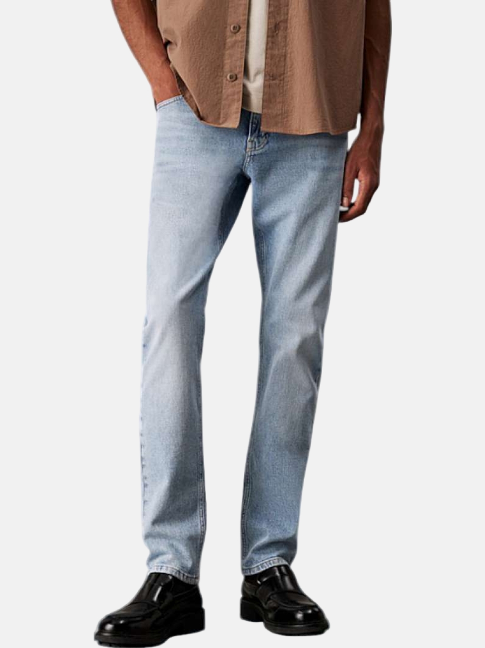 CALCAS CALVIN KLEIN SLIM DENIM LIGHT