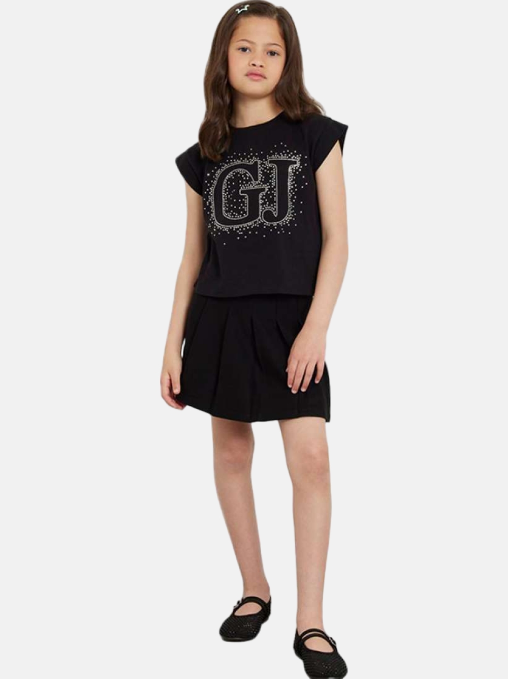 TSHIRT GUESS MIDI JBLK
