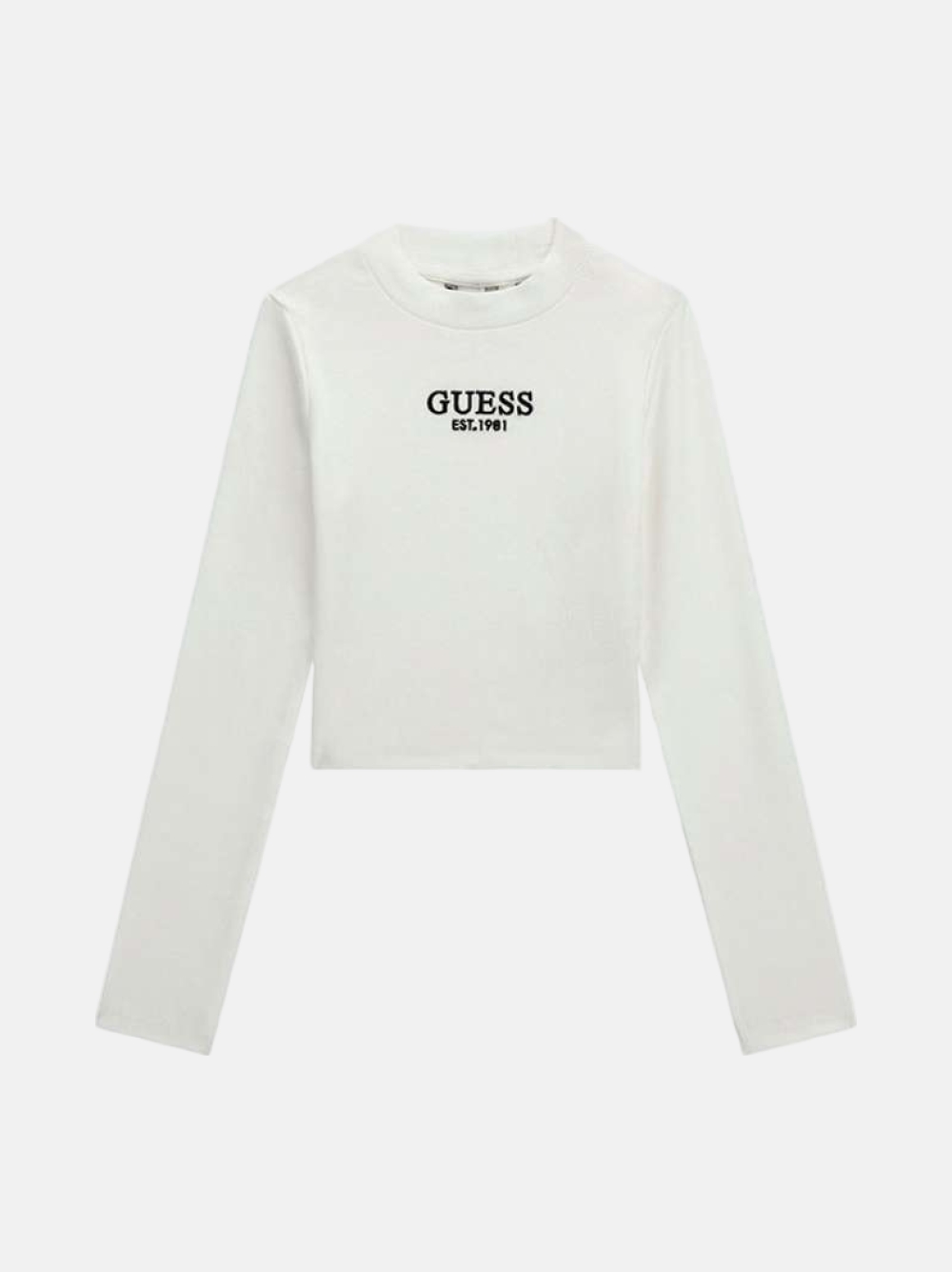 LONGSLEEVE GUESS RIB STRETCH G011
