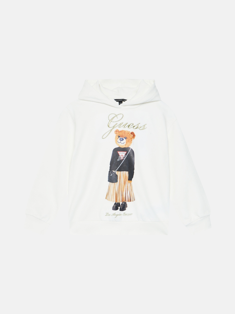 HOODIE GUESS OVERSIZE LS ACTIVE TOP