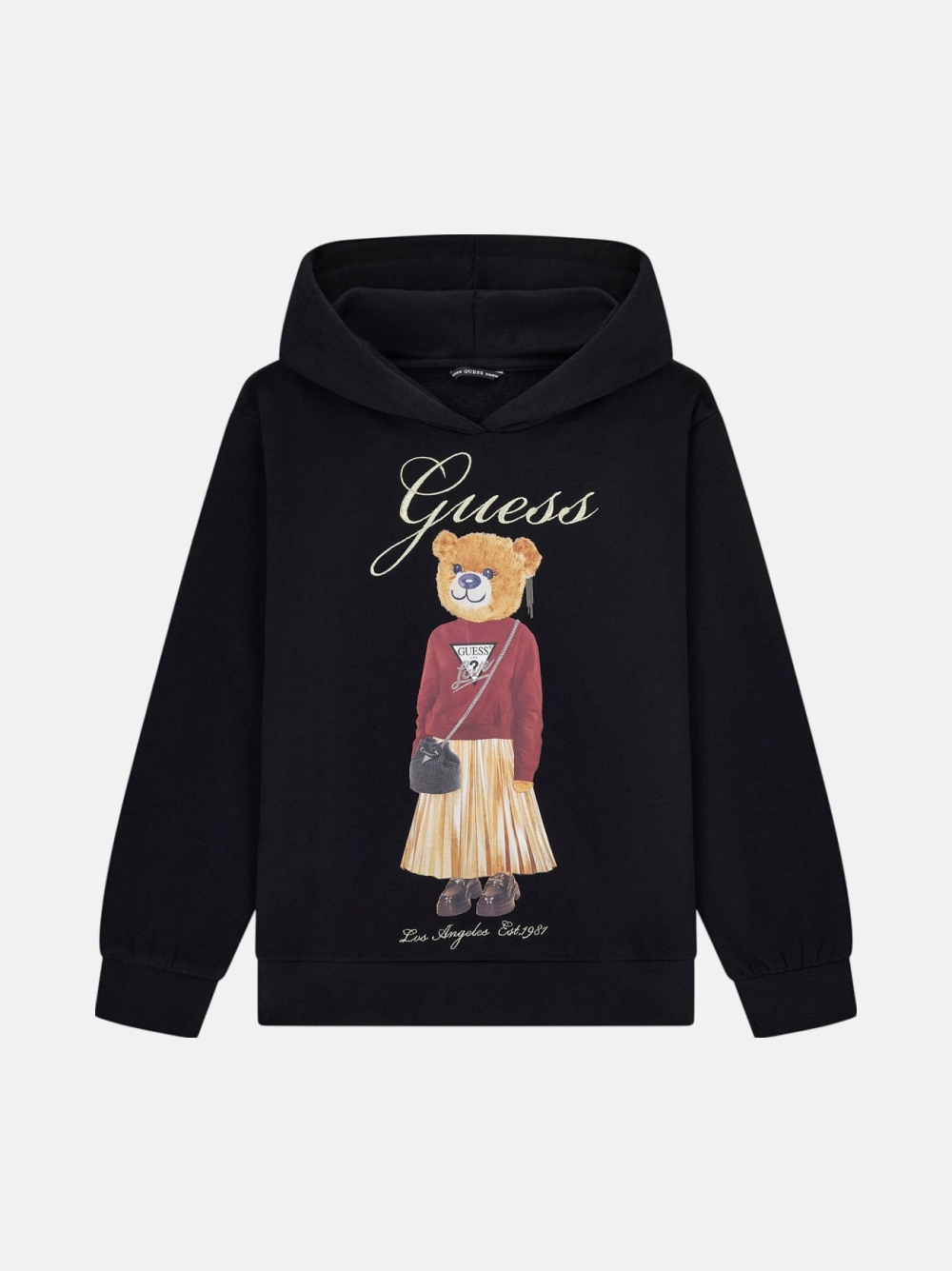 HOODIE GUESS OVERSIZE LS ACTIVE TOP