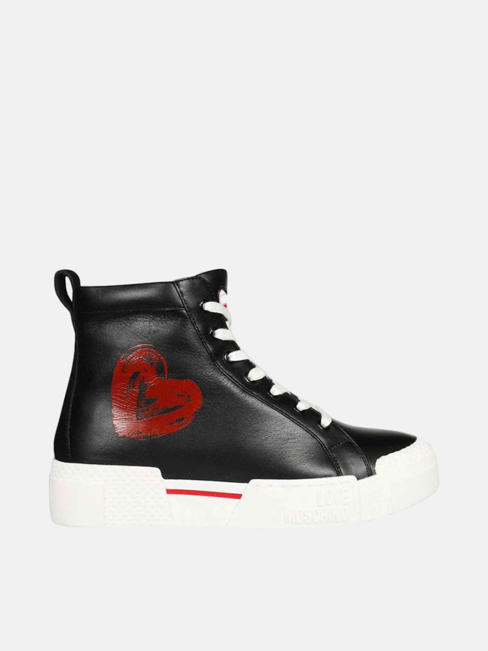 BOTAS LOVEMOSCHINO JA15455G0DIAC VIT/CROCO/NERO