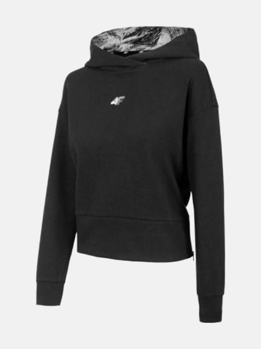HOODIE 4F L22BLD017 BLACK