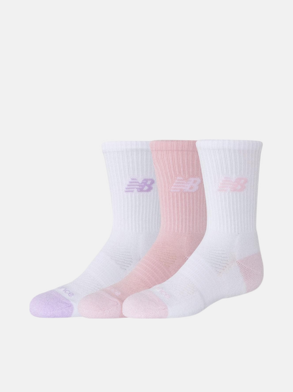 PACK 3 MEIAS NEW BALANCE YOUTH ACTIVE CREW MULTI