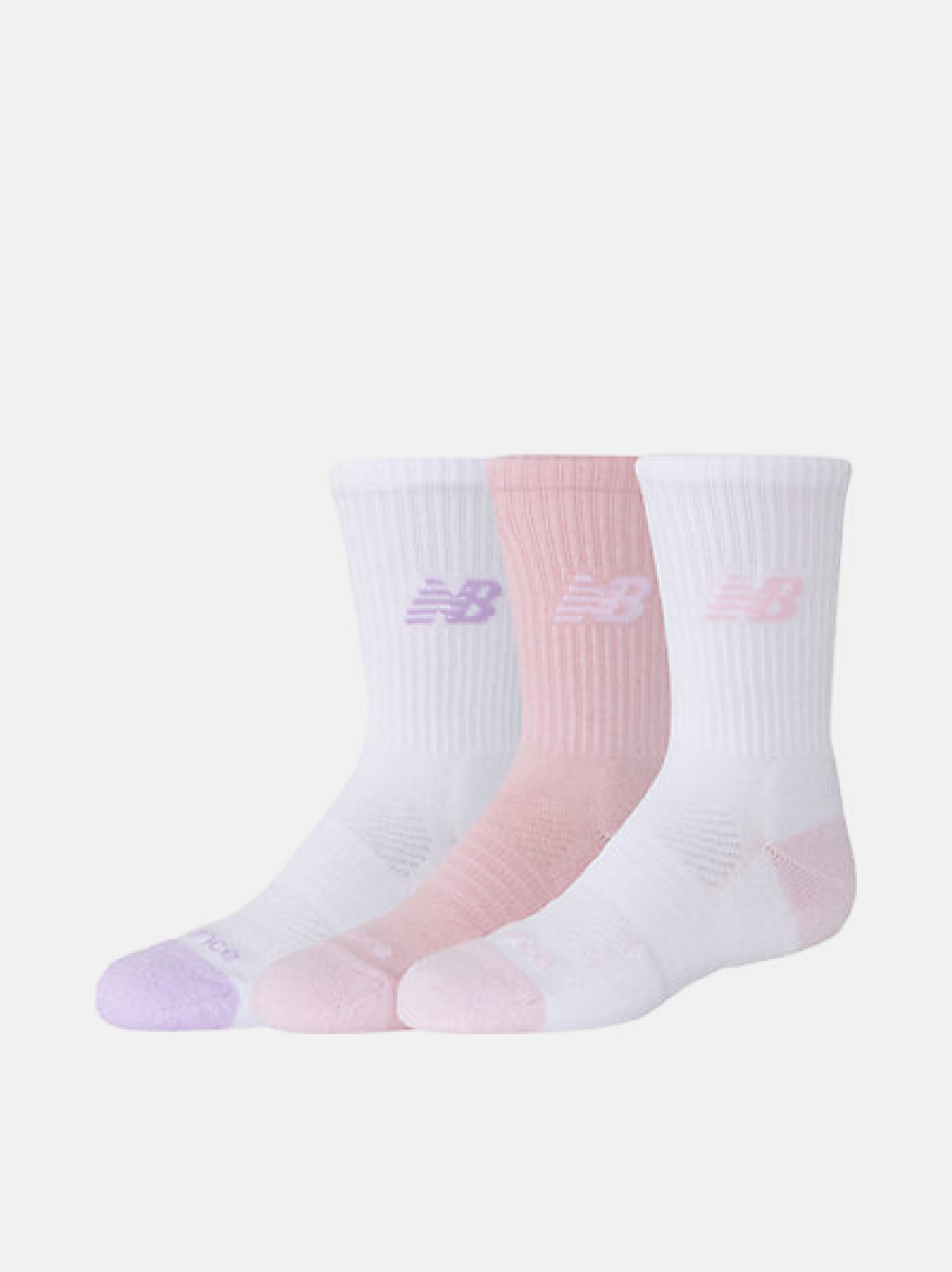 PACK 3 MEIAS NEW BALANCE YOUTH ACTIVE NO SHOW MULTI