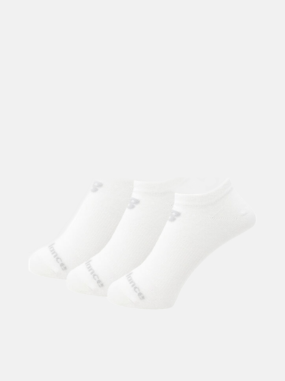 PACK 3 MEIAS NEW BALANCE PERF NO SHOW WHITE/MU