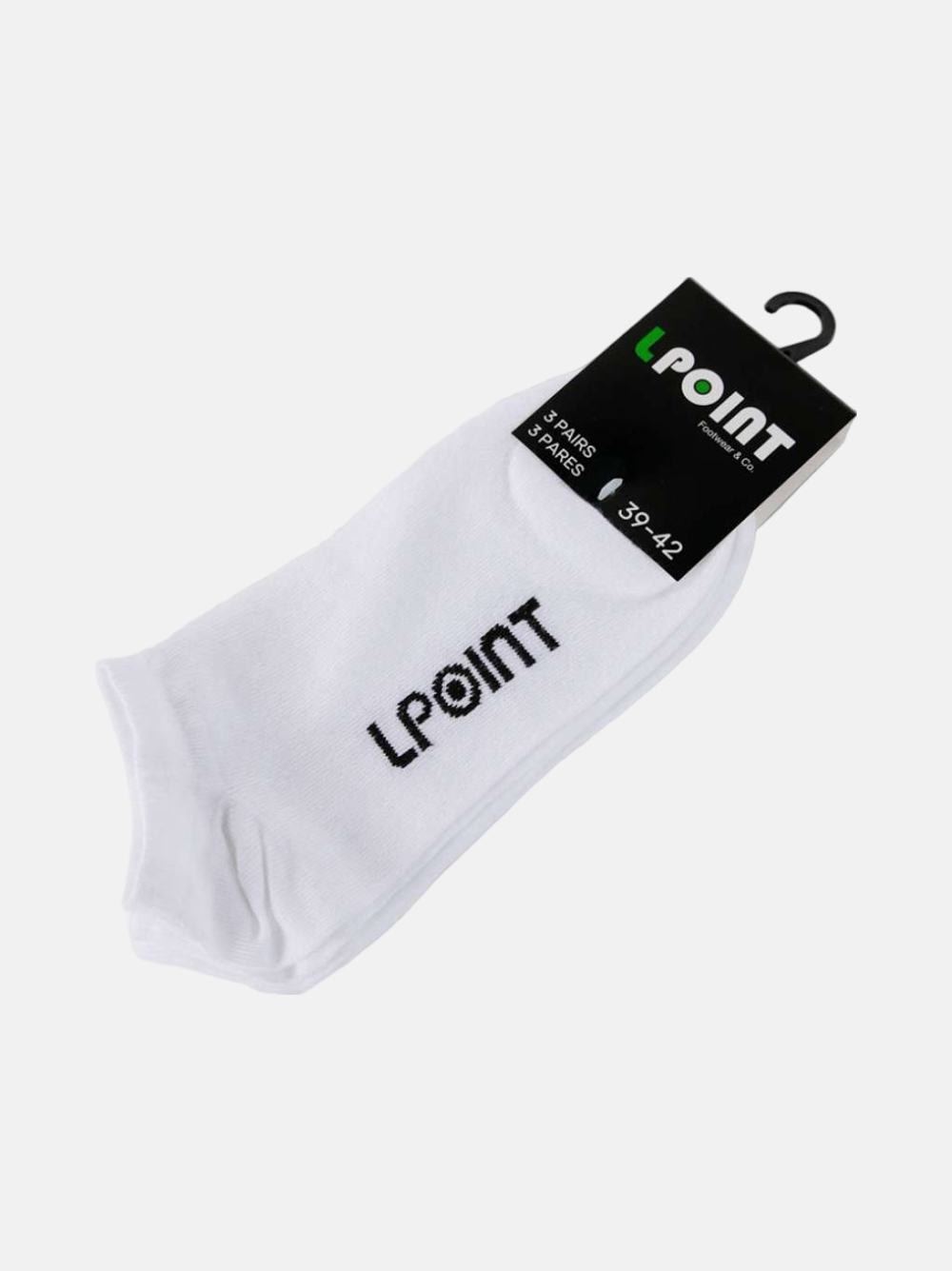 MEIAS LPOINT SNEAKER WHITE