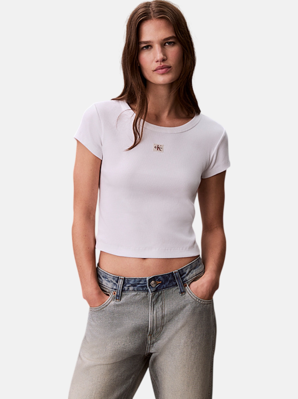 TSHIRT CALVIN KLEIN WOVEN