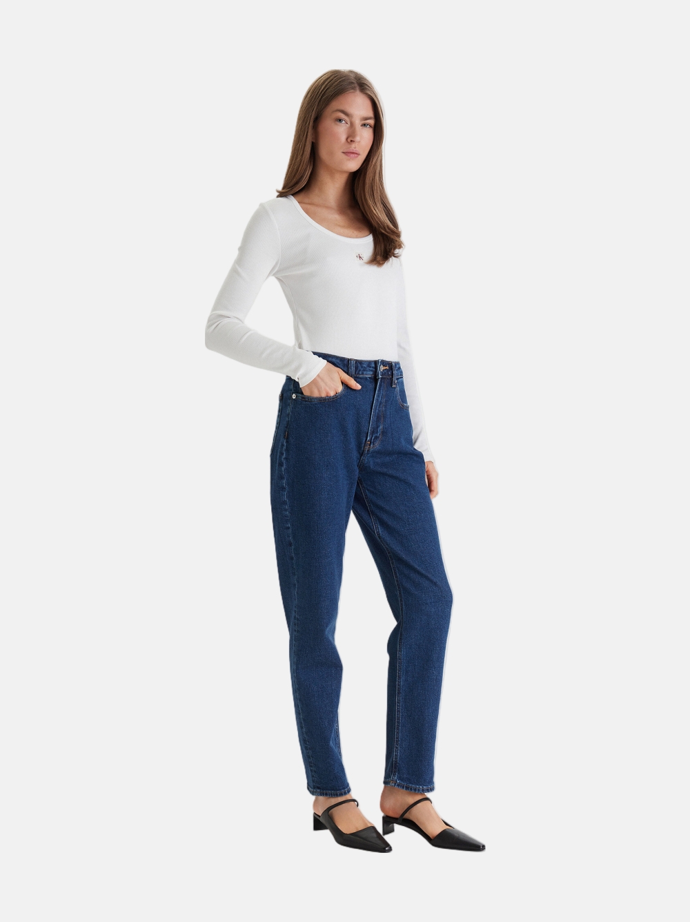 CALÇAS CALVIN KLEIN MOM JEAN PACIFICO