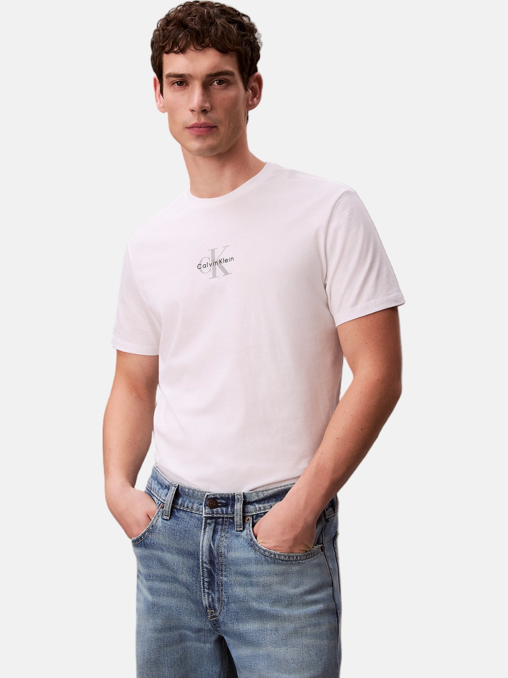 TSHIRT CALVIN KLEIN 30S MICRO MONOLOG