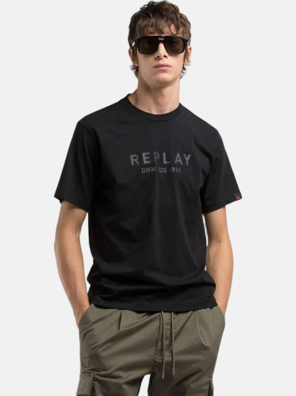 TSHIRT REPLAY BASIC JERSEY 098